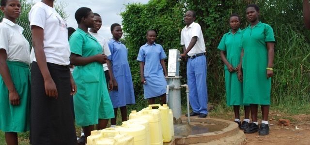 Water wells Africa-Uganda-Drop In The Bucket Mama Kevin Primary School