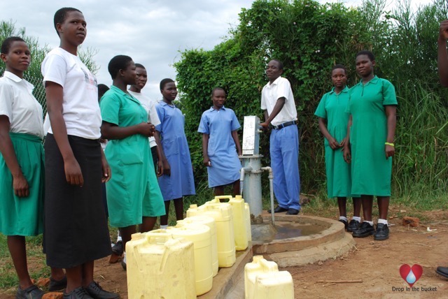Water wells Africa-Uganda-Drop In The Bucket Mama Kevin Primary School