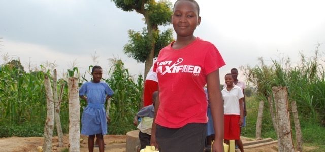 Water wells Africa Uganda Drop In The Bucket Makonzi Boarding School