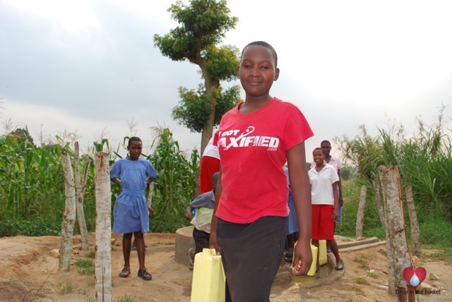 Water wells Africa Uganda Drop In The Bucket Makonzi Boarding School