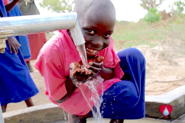 Water wells Africa Uganda Lira Drop In The Bucket Atelelo Primary School