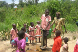 Drop in the Bucket Uganda water well drilling completed wells Kabulamuliro Parish charity-18