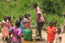 Drop in the Bucket Uganda water well drilling completed wells Kabulamuliro Parish charity-19