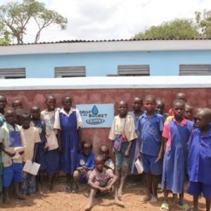 Drop in the Bucket- water and sanitation Uganda- Pour flush toilets, bio-digestion septics, water well- Alela Modern Primary School- Lira