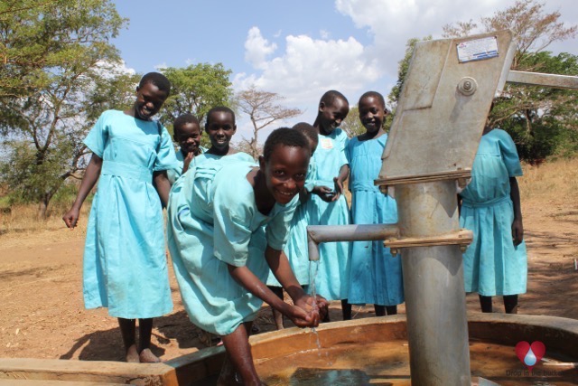 Water Wells Africa Uganda Drop In The Bucket Napyanga Primary School