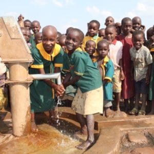 Water wells Africa Uganda Drop In The Bucket Apac SDA Primary School