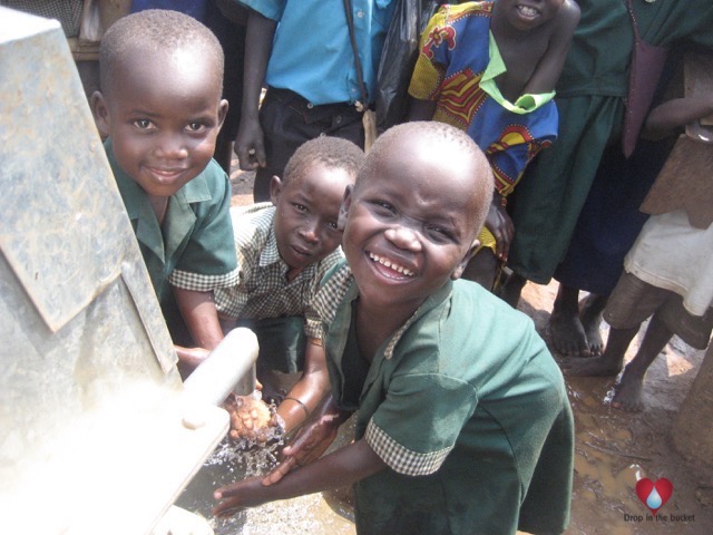 Water wells Africa-Uganda-Drop In The Bucket - Ayile Community Primary School