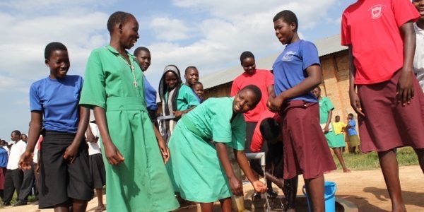 Water wells Africa- Drop in the Bucket- completed wells- Lira- Amach Modern