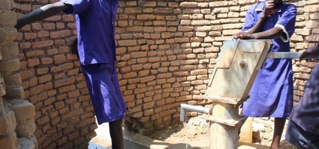 Water wells Africa South-Sudan Drop In The Bucket-Comboni Secondary School