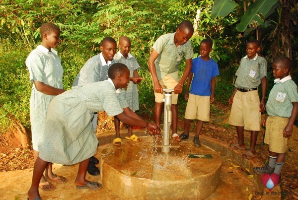 Water wells Africa Uganda Drop In The Bucket Namakwa Primary School