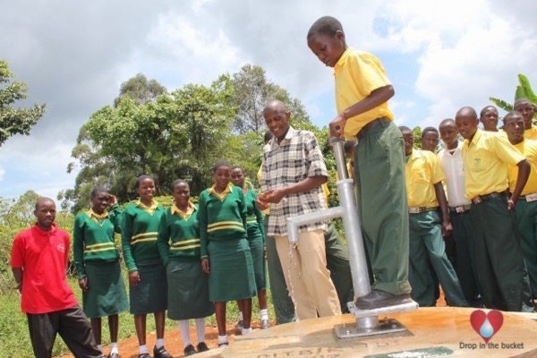 Water wells Africa Uganda Drop In The Bucket Ntenjeru Parents School