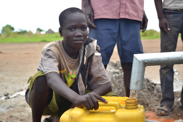 Drop in the Bucket Africa water wells - Christ Bright Academy