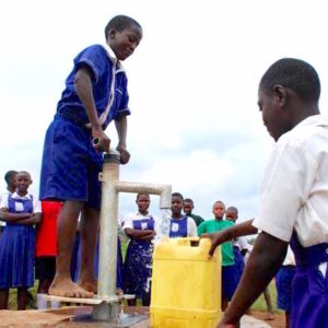 water wells Africa Uganda Drop In The Bucket Jjeza Day and Boarding School