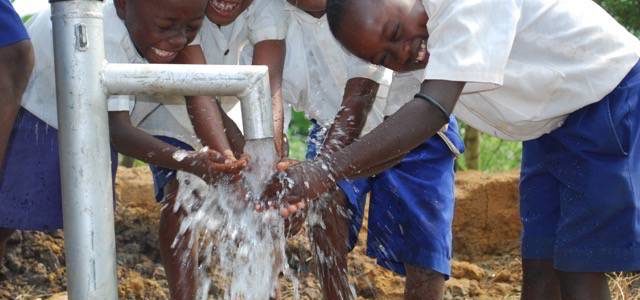 Water wells Africa Uganda Drop In The Bucket Don Bosco Catholic Primary School
