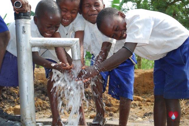 Water wells Africa Uganda Drop In The Bucket Don Bosco Catholic Primary School