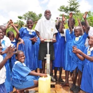 Africa water wells Uganda Drop In The Bucket Nama Umea Primary School