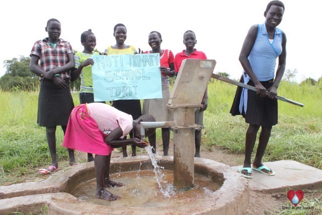 Drop In The Bucket Africa Water Wells South Sudan Moti Primary School