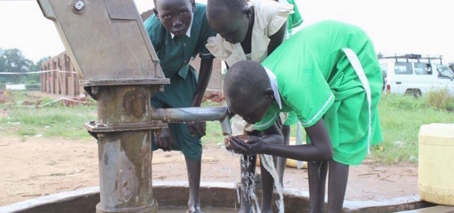 Water Wells Africa South Sudan Drop In The Bucket Iluhum Primary School