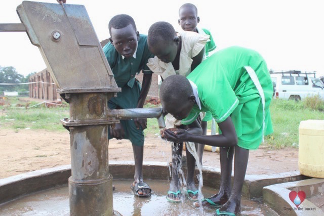 Water Wells Africa South Sudan Drop In The Bucket Iluhum Primary School