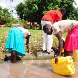 Water wells Africa Uganda Drop In The Bucket Apamu community well