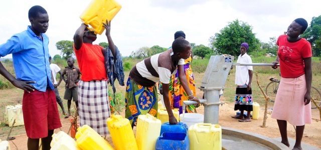 Water Wells Africa Uganda Drop In The Bucket Kajamaka Iworopom Community