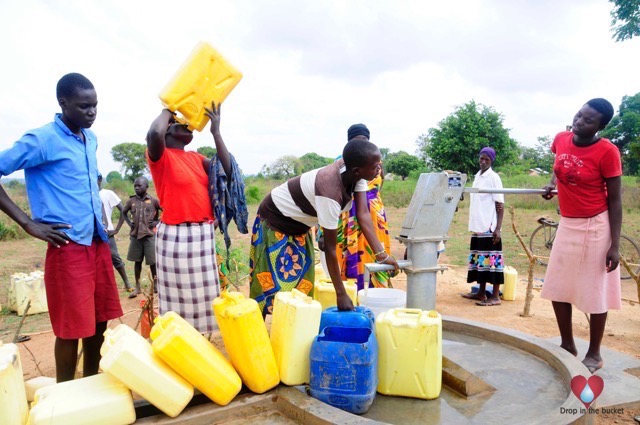 Water Wells Africa Uganda Drop In The Bucket Kajamaka Iworopom Community