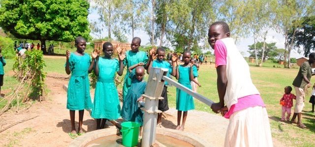 Water wells Africa Uganda Drop In The Bucket Malera Primary School