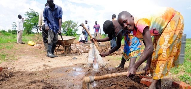 Water wells Africa Uganda Drop In The Bucket Nananga-Baseke community well