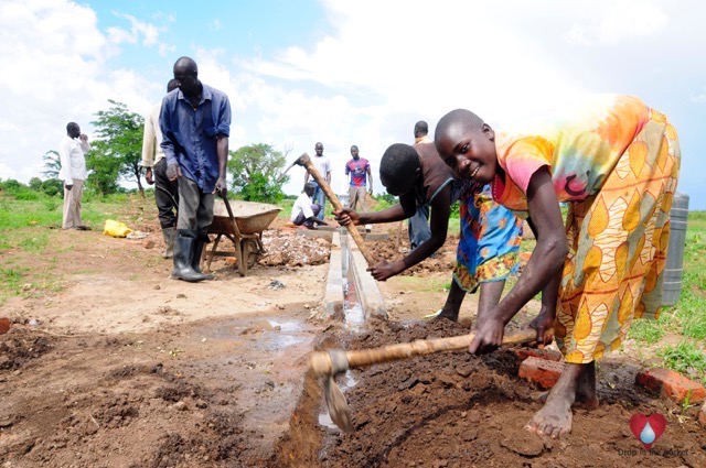 Water wells Africa Uganda Drop In The Bucket Nananga-Baseke community well