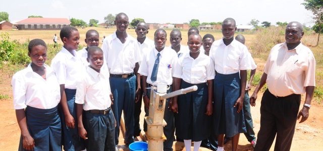 Water wells Africa Uganda Drop In The Bucket Kidongole Secondary School