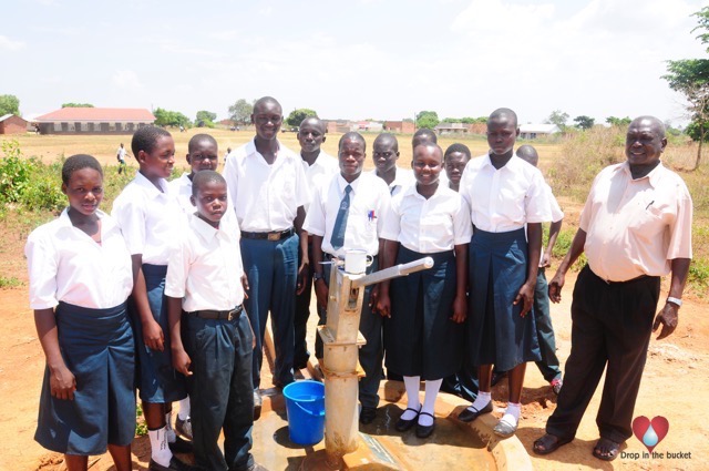 Water wells Africa Uganda Drop In The Bucket Kidongole Secondary School