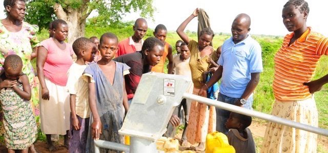 Drop in the Bucket-Africa water wells Uganda Amuen community