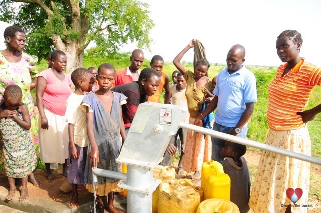 Drop in the Bucket-Africa water wells Uganda Amuen community