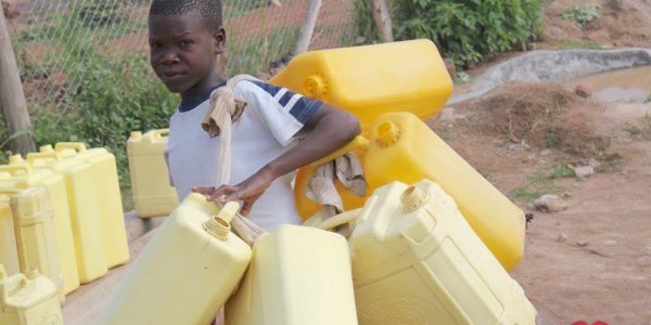 Water wells Africa Uganda completed wells- Drop In The Bucket - Alliance Global College Arua