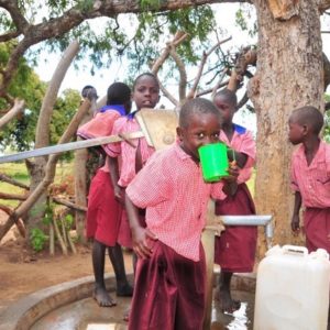Drop in the Bucket-Africa water well Katakwi Uganda Angodingod Primary School