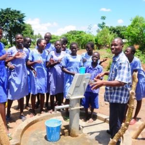 Water wells Africa Uganda Drop In The Bucket Kyere Primary School