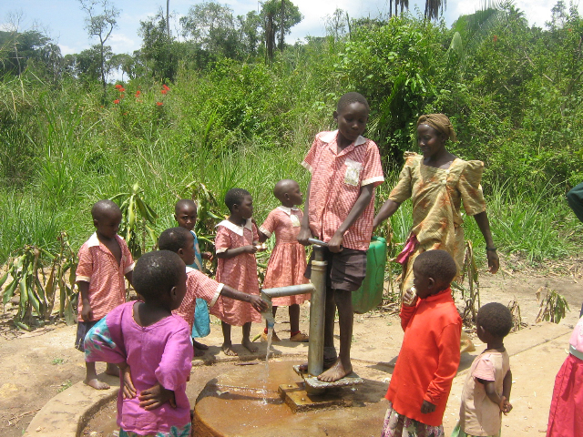 Drop in the Bucket- Uganda water wells-Kabulamuliro parish