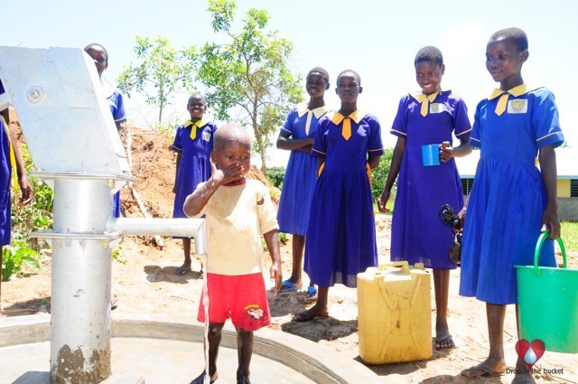 Drop in the Bucket-Africa water well Lira Uganda Amotot Primary School