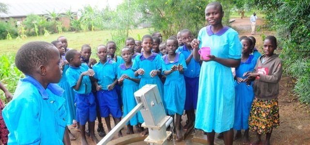 Water wells Africa Drop In The Bucket Uganda Bukedea Apopong Primary School