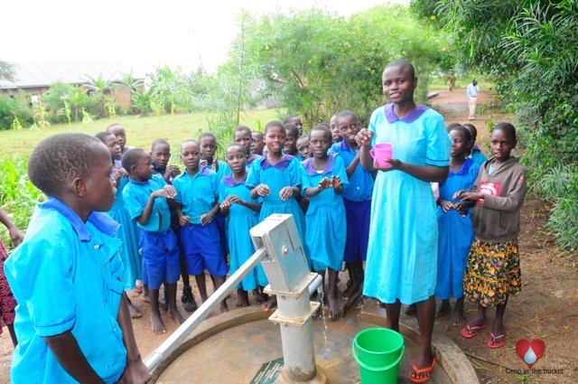 Water wells Africa Drop In The Bucket Uganda Bukedea Apopong Primary School