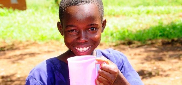 Drop in the Bucket water well, Uganda Okola Primary