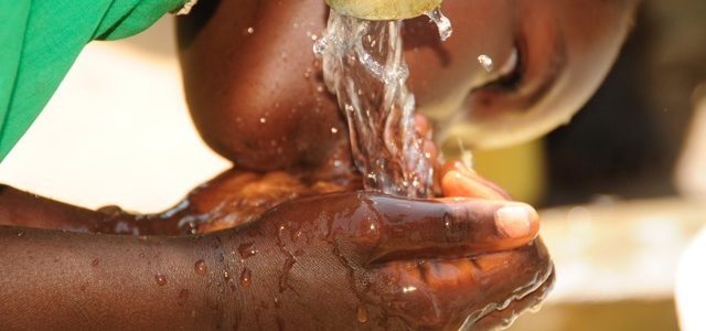Water wells Africa Uganda completed wells- Drop In The Bucket - Alilioi Primary School