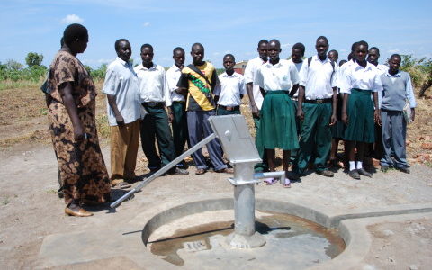 Drop in the Bucket-completed wells-Gulu, Uganda Lukome Primary School