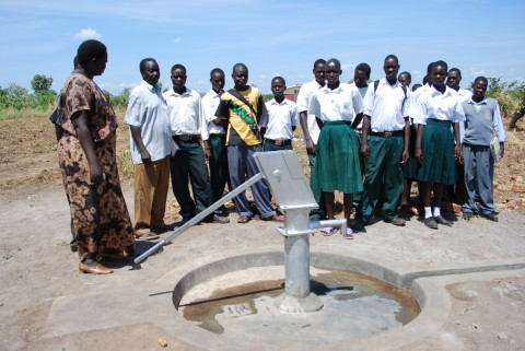 Drop in the Bucket-completed wells-Gulu, Uganda Lukome Primary School