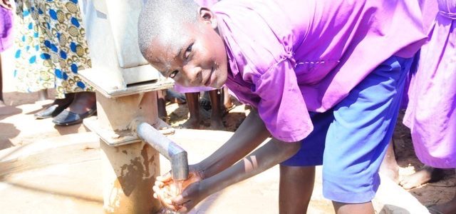 Drop in the Bucket- Water wells Africa- Uganda completed wells- Soroti- Akaikai Primary School