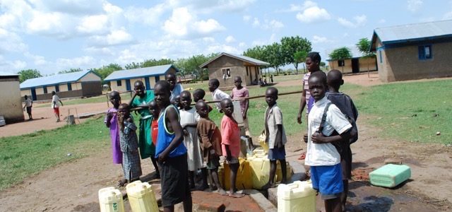 Drop in the Bucket-completed wells and toilets- South Sudan-Nimule Children's village orphanage-Gallery
