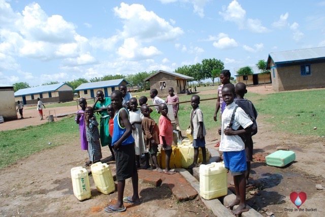 Drop in the Bucket-completed wells and toilets- South Sudan-Nimule Children's village orphanage-Gallery