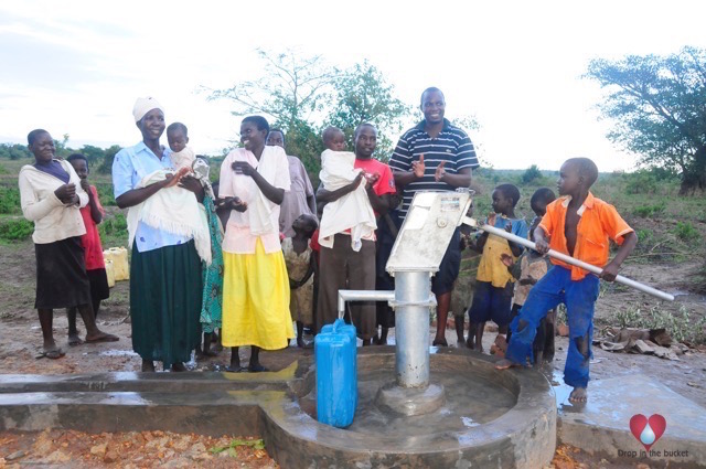 Drop in the Bucket-Uganda water wells Abelakwap village