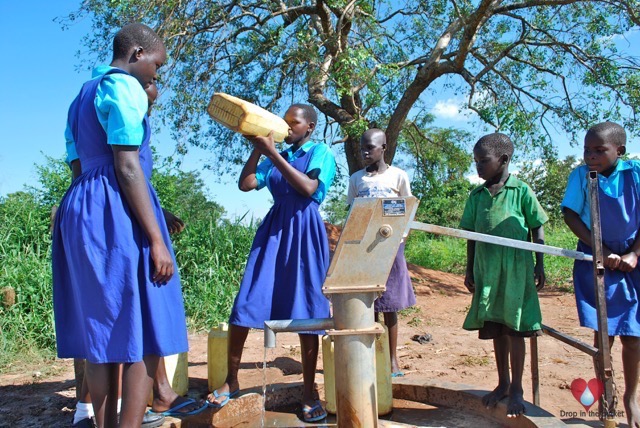 Drop in the Bucket-Africa water wells-Uganda-Agwata Primary School Gallery