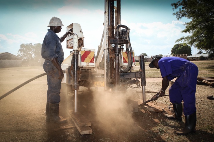 Drop in the Bucket- water well drilling at the Kyere Township Primary School in Serere, Uganda